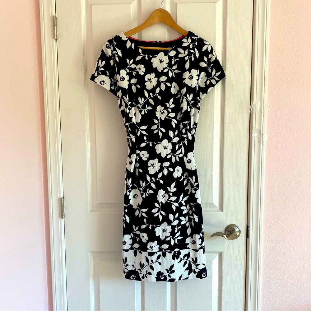 Navy blue and white spring dress. NWT, never worn